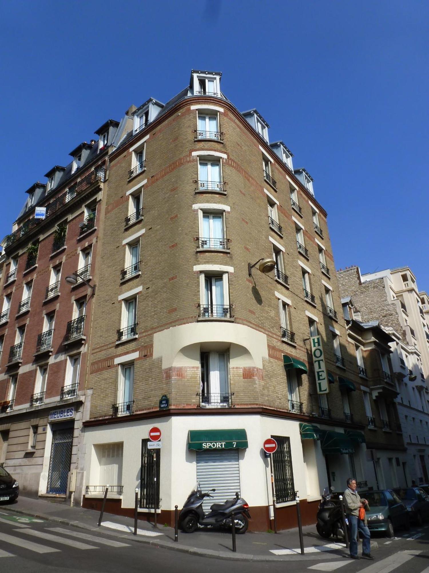 Nadaud Hotel Paris Exteriör bild